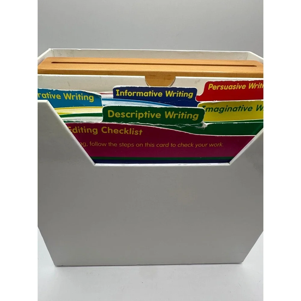 Lakeshore Ready to Write Prompt Box COMPLETE 100 Prompts AA469 Ages 6+